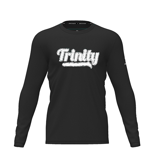 [CUS-DRIF-TEES-PER-CNK-LSL-BLK-YXS-LOGO2] Dri Fit Performance T-Shirt (Youth XS, Black, Logo 2, Long Sleeve)