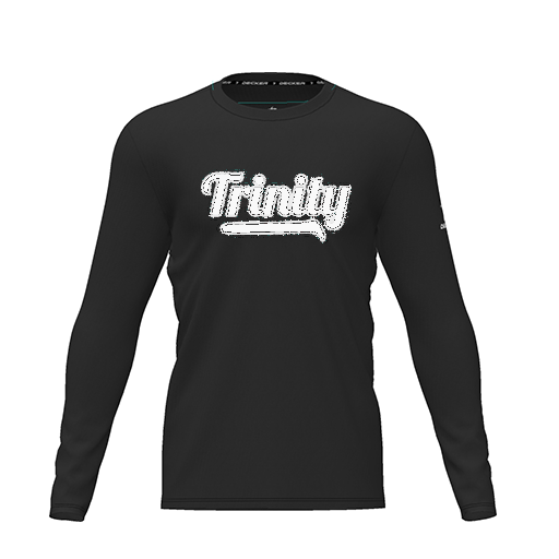 [CUS-DRIF-TEES-PER-CNK-LSL-BLK-YXS-LOGO3] Dri Fit Performance T-Shirt (Youth XS, Black, Logo 3, Long Sleeve)