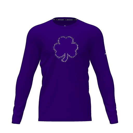 [FTLCDFPP-YXS-LOGO1] Dri Fit Performance T-Shirt (Youth XS, Purple, Logo 1, Long Sleeve)