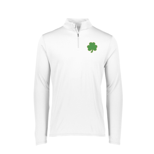 [FTLQFLWH-FAXS-LOGO1] Ladies Flex-Lite 1/4 Zip Shirt (Female Adult XS, White, Logo 1)