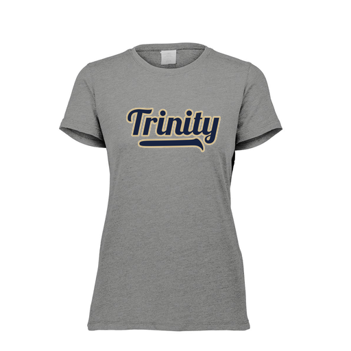 [FTSCUBGY-FAXS-LOGO2] Decker Women's Tri-Blend T-Shirt - Short Sleeve (Female Adult XS, Gray, Logo 2)