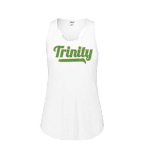 [FT0TUBWH-FAS-LOGO3] Ladies Tri Blend Tank Top (Female Adult S, White, Logo 3)