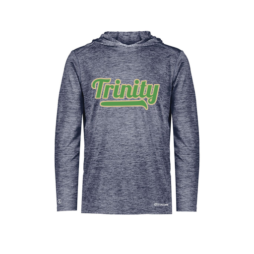 [FOLHCGNV-YS-LOGO3] Decker Youth Charge Hoodie (Youth S, Navy, Logo 3)