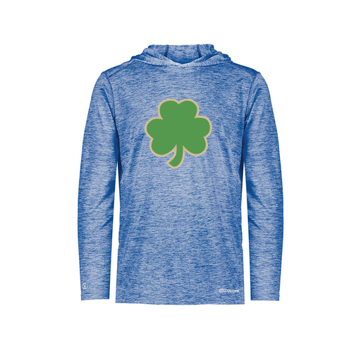 [FOLHCGRY-YS-LOGO1] Decker Youth Charge Hoodie (Youth S, Royal, Logo 1)