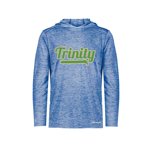 [FOLHCGRY-YS-LOGO3] Decker Youth Charge Hoodie (Youth S, Royal, Logo 3)