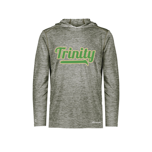 [FOLHCGGY-YS-LOGO3] Decker Youth Charge Hoodie (Youth S, Gray, Logo 3)