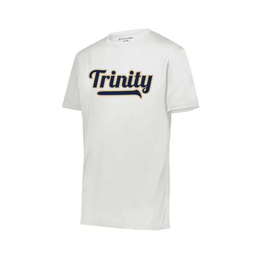 [222818.005.S-LOGO2] Men's Movement Dri Fit Shirt (Adult S, White, Logo 2)