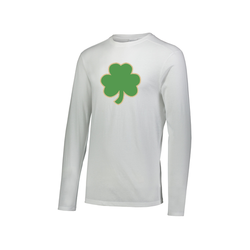 [3075.005.XS-LOGO1] Men's LS Ultra-blend T-Shirt (Adult XS, White, Logo 1)